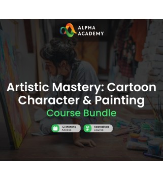 Artistic Mastery: Cartoon Character & Painting Bundle Alpha Academy Code Key GLOBAL